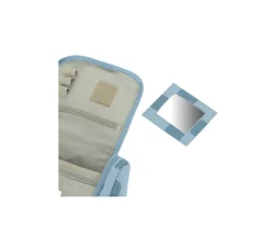 Neceseres^Lassig Neceser Mini Adventure Pattern Party Blue / Green