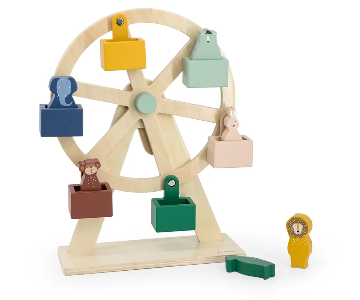 Juguetes Niños 3 Años^Trixie Noria de Madera Ferris
