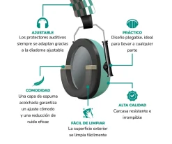 Online Orejeras para Bebés y Niños Green Niños Accesorios Para Bebé Y Niños|Seguridad Bebé