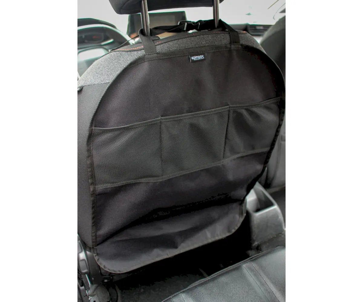 Accesorios De Viaje^Ezimoov Organizador-Protector de Asiento de Coche
