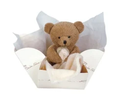 Clearance Osito Natural Personalizable en Cajita Floral Niños Peluches|Últimas Unidades