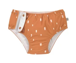 Bañadores Pañal^Lassig Pañal Bañador Botones Bricks Caramel