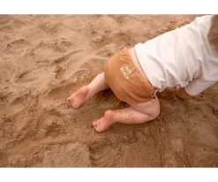 Bañadores Pañal^Lassig Pañal Bañador Botones Caramel