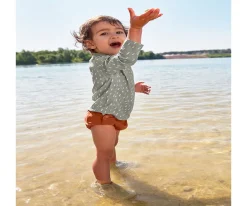 Bañadores Pañal^Lassig Pañal Bañador Botones Rust