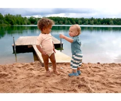 Bañadores Pañal^Lassig Pañal Bañador con Volantes Multicolor