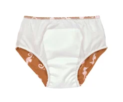 Bañadores Pañal^Lassig Pañal Bañador con Volantes Seahorse Caramel
