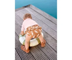 Bañadores Pañal^Lassig Pañal Bañador con Volantes Seahorse Caramel