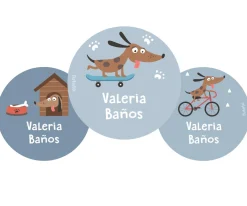 Clearance Pack 3 chapas Personalizadas Skater Dog Chapas Personalizadas|Colecciones Vuelta Al Cole