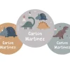 Pack 3 chapas Personalizadas Dinos World Chapas Personalizadas|Colecciones Vuelta Al Cole