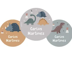 Pack 3 chapas Personalizadas Dinos World Chapas Personalizadas|Colecciones Vuelta Al Cole
