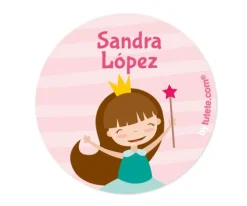 Chapas Personalizadas^Tutete Pack 3 chapas Personalizadas Princesa