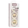 Chupetes Con Diseños^BIBS Pack 3 Chupetes Try-It Liberty Eloise Ivory