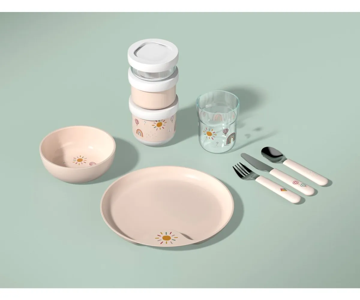 Clearance Pack 3 Dispensadores de Comida Apilable Mio Little Farm Cajas De Almuerzo|Comer Al Aire Libre