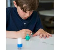 Pintura De Uñas, Brillos Y Tattoos^Namaki Pack 3 Esmaltes de Uñas al Agua Aurora Boreal + Lima