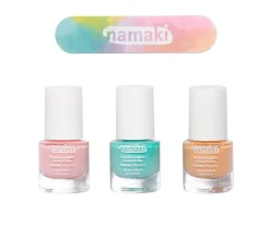 Pintura De Uñas, Brillos Y Tattoos^Namaki Pack 3 Esmaltes de Uñas al Agua Summer Delights + Lima