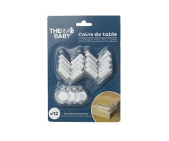 Seguridad Bebé^Thermobaby Pack 12 Esquinas de Mesa