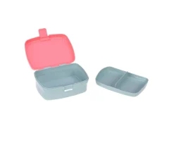 Fiambreras Infantiles^Lassig Pack Almuerzo Dino Rose