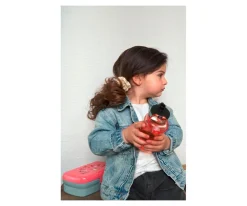 Fiambreras Infantiles^Lassig Pack Almuerzo Dino Rose