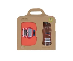 Pack Almuerzo Fire Engine Cajas De Almuerzo|Fiambreras Infantiles