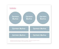 Best Pack Almuerzo Foxd + 7 Pegatinas Deep Blue Regalo Personalizables Fiambreras Infantiles|Cajas De Almuerzo