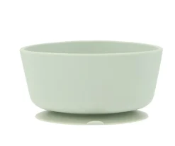 Vajilla Infantil^Tutete Pack Baby Meal Babero Silicona Bugs + Bol Silicona y Cuchara Acero Sage