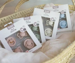 Chupetes Con Diseños^BIBS Pack Chupetes BIB Try-It Ivory