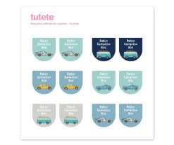 Colecciones Vuelta Al Cole^Tutete Pack Combinado Termo y Pegatinas Coches