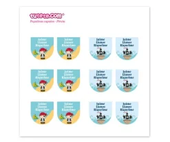 Etiquetas Personalizadas^Tutete Pack Combinado Termo y Pegatinas Pirata