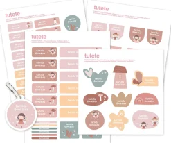 Best Pack Combinado Termo y Pegatinas Wild Fairies Etiquetas Personalizadas|Colecciones Vuelta Al Cole