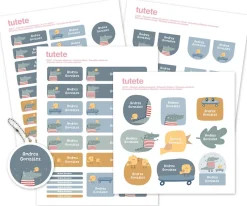 Online Pack Combinado Termo y Pegatinas Croc Etiquetas Personalizadas|Colecciones Vuelta Al Cole