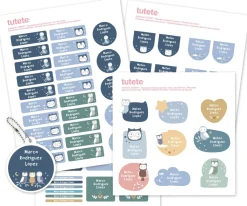 Colecciones Vuelta Al Cole^Tutete Pack Combinado Termo y Pegatinas Magical Forest