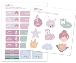 Outlet Pack Combinado Termo y Pegatinas Ballet Colecciones Vuelta Al Cole|Etiquetas Personalizadas