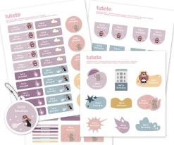 Online Pack Combinado Termo y Pegatinas Fantastic Girl Etiquetas Personalizadas|Colecciones Vuelta Al Cole