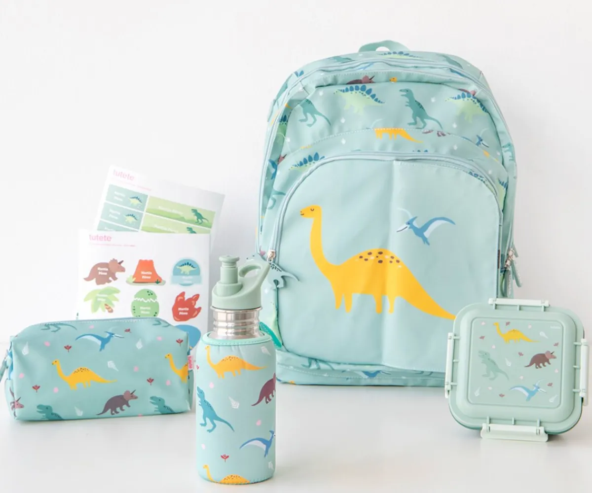 Clearance Pack Combinado Termo y Pegatinas Dinosaurios Etiquetas Personalizadas|Colecciones Vuelta Al Cole