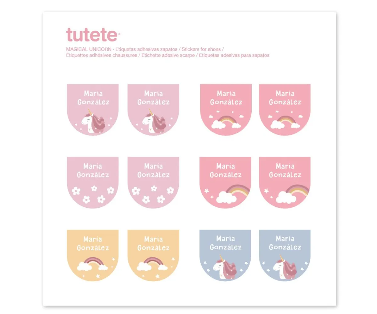 Colecciones Vuelta Al Cole^Tutete Pack Combinado Termo y Pegatinas Magical Unicorn