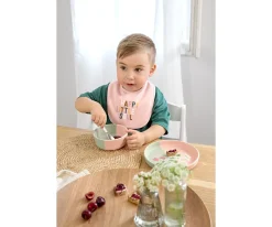 Baberos^Lassig Pack de 5 Baberos Happy Fruits Cherry