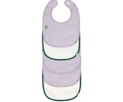 Baberos^Lassig Pack de 5 baberos Happy Lavender