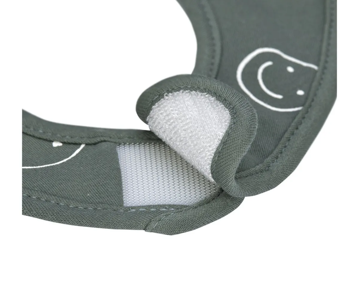 Baberos^Lassig Pack de 5 baberos Happy Smile