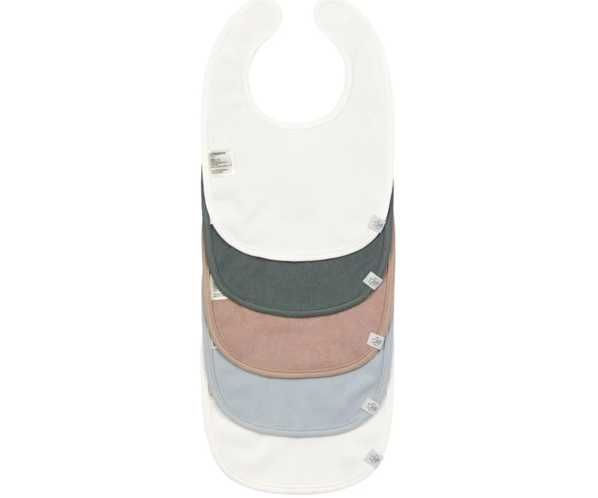 Baberos^Lassig Pack de 5 baberos Happy Smile