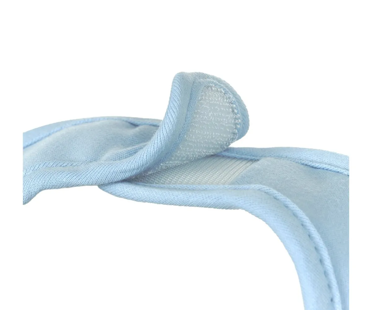 Baberos^Lassig Pack de 5 baberos Happy Smile Blue