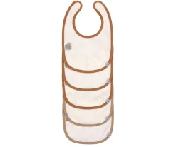 Baberos^Lassig Pack de 5 baberos Impermeables Little Mateys Royal Blue