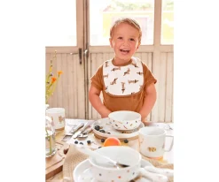 Baberos^Lassig Pack de 5 baberos Impermeables Little Mateys Royal Blue