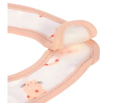 Baberos^Lassig Pack de 5 baberos Impermeables Little Mateys Spicy Orange