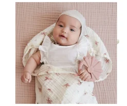 Muselinas Bebé^Cam Cam Pack de 3 Muselinas Creme Dusty Rose