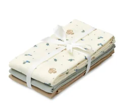 Muselinas Bebé^Cam Cam Pack de 3 Muselinas Gots Mix Blueberries