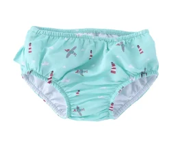 Bañadores Pañal^Monnëka Pack Natación Lighthouse con Volantes