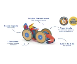 Pack Wheel Creator 72 Piezas Niños Juguetes Niños 4 Años|Juguetes Niños + 10 Años