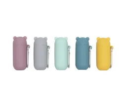 Utensilios De Cocina Para Niños^We Might Be Tiny Pajita Keepie Gris