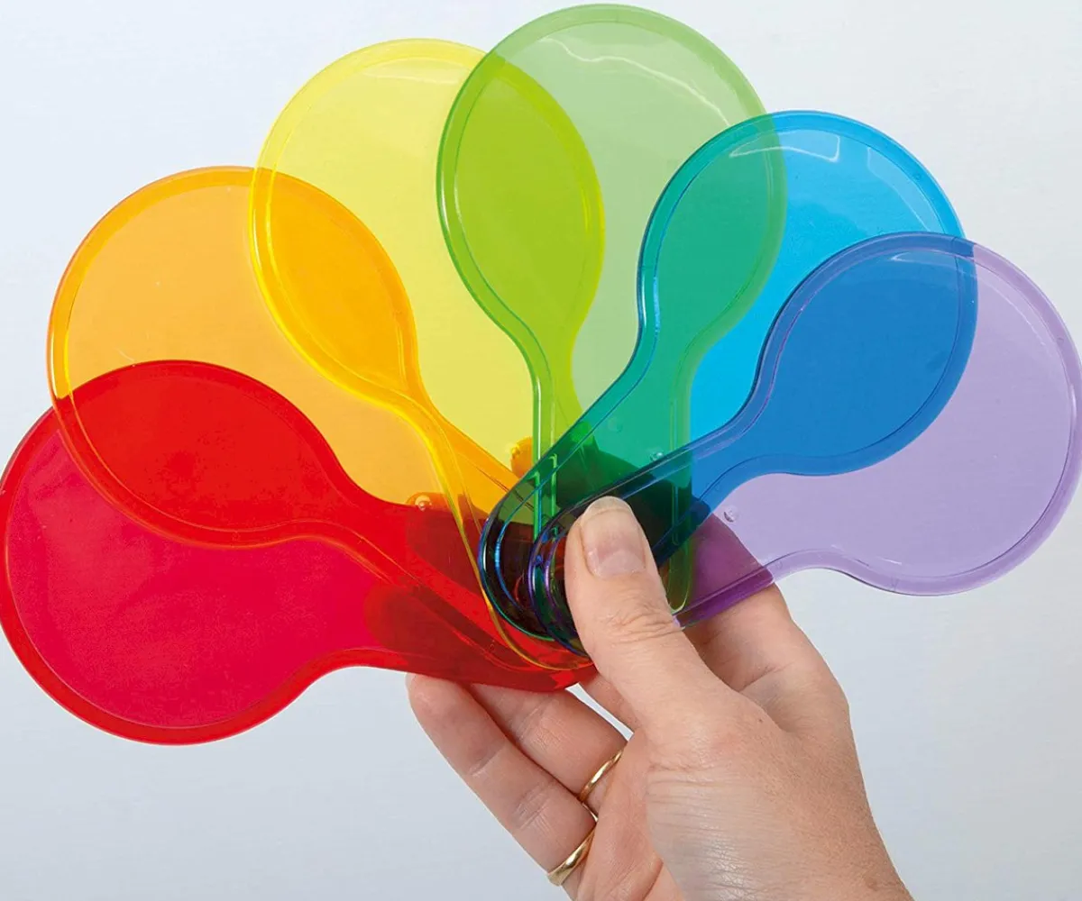 Sale Paletas de Colores Translúcidos Para Mesas de Luz Niños Juguetes Para Niños De Un Año|Juguetes Niños 3 Años