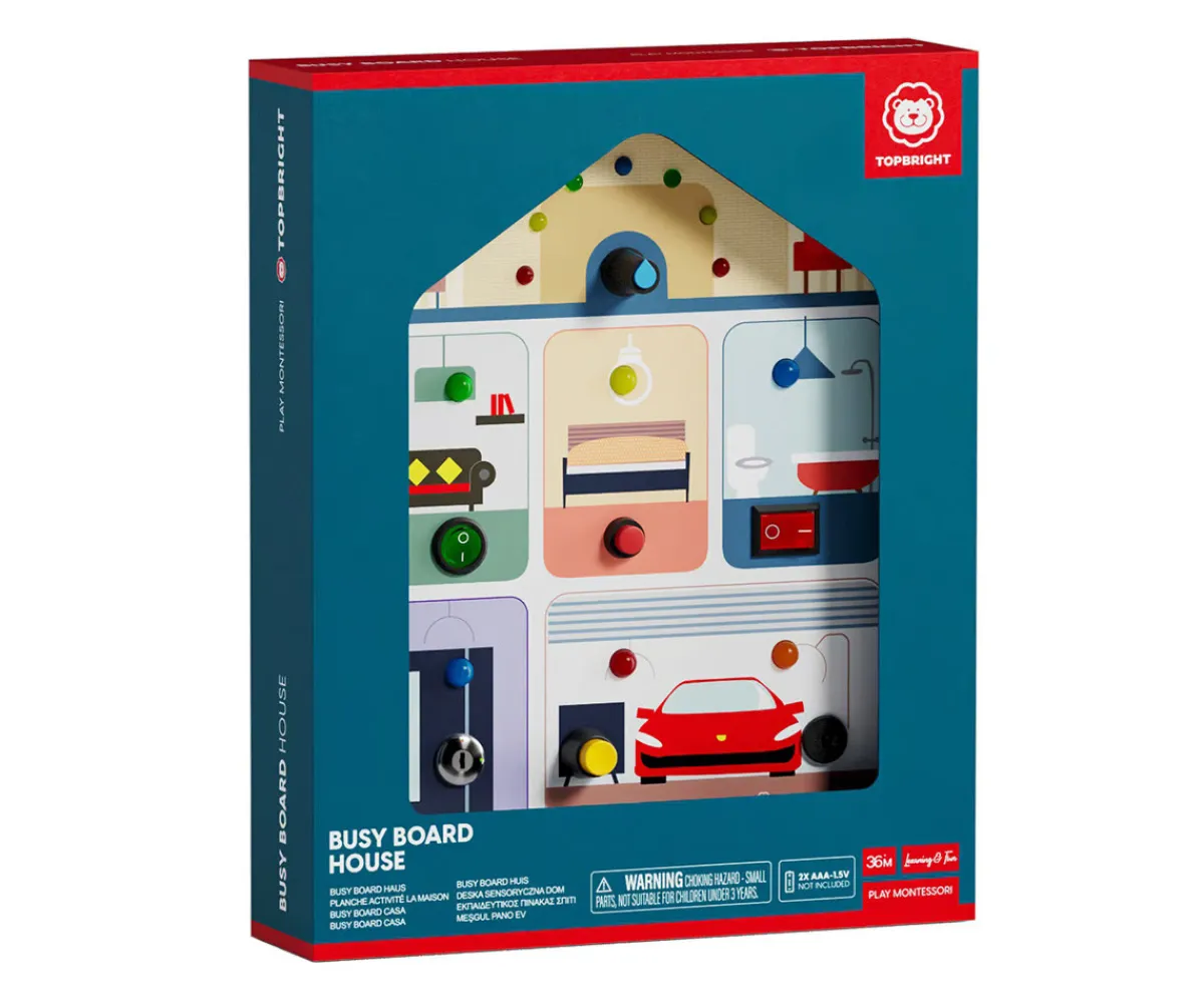Juguetes Niños 5 Años^Topbright Panel de Actividades Busy Board House